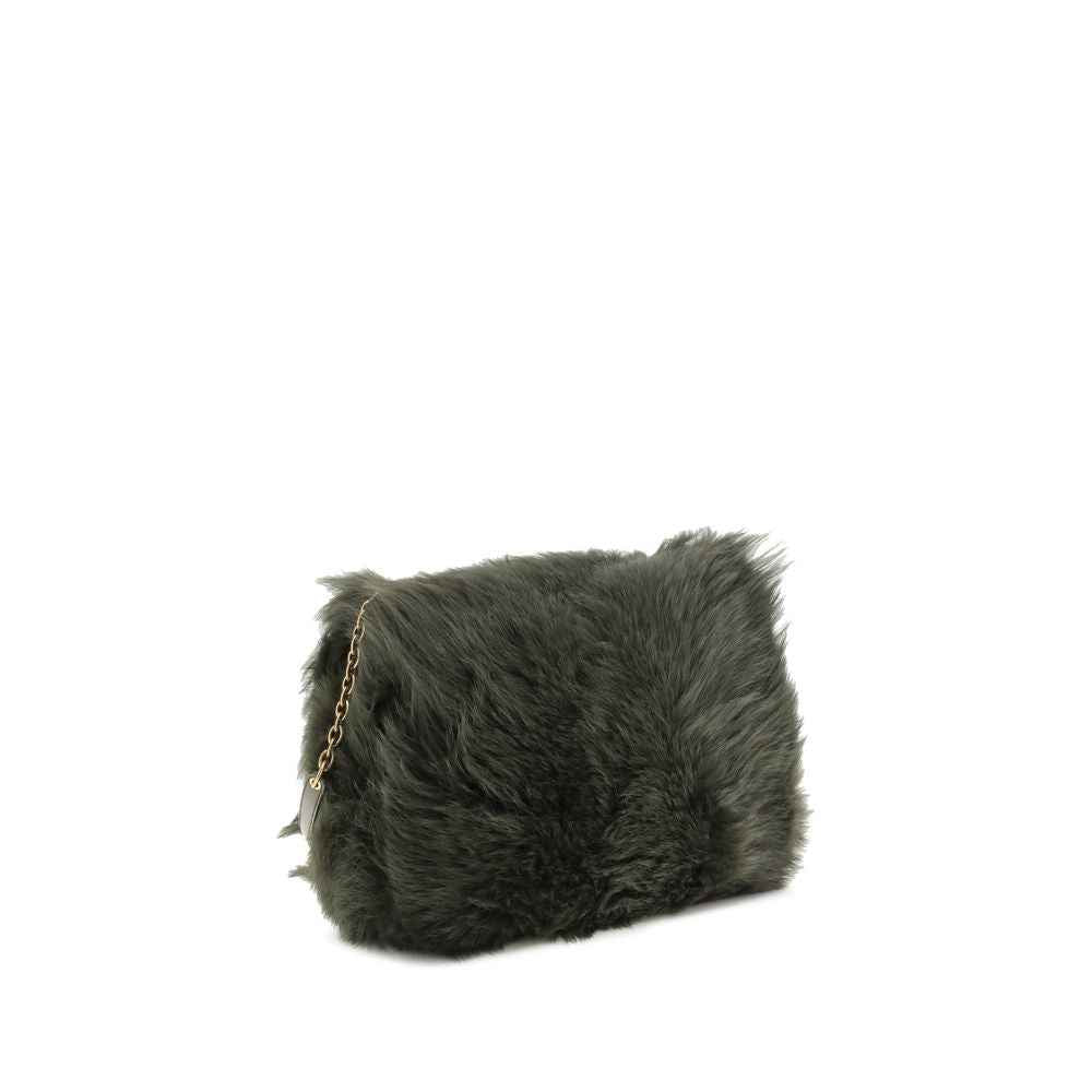 Saint Laurent Jamie medium Shearling Shoulder Bag