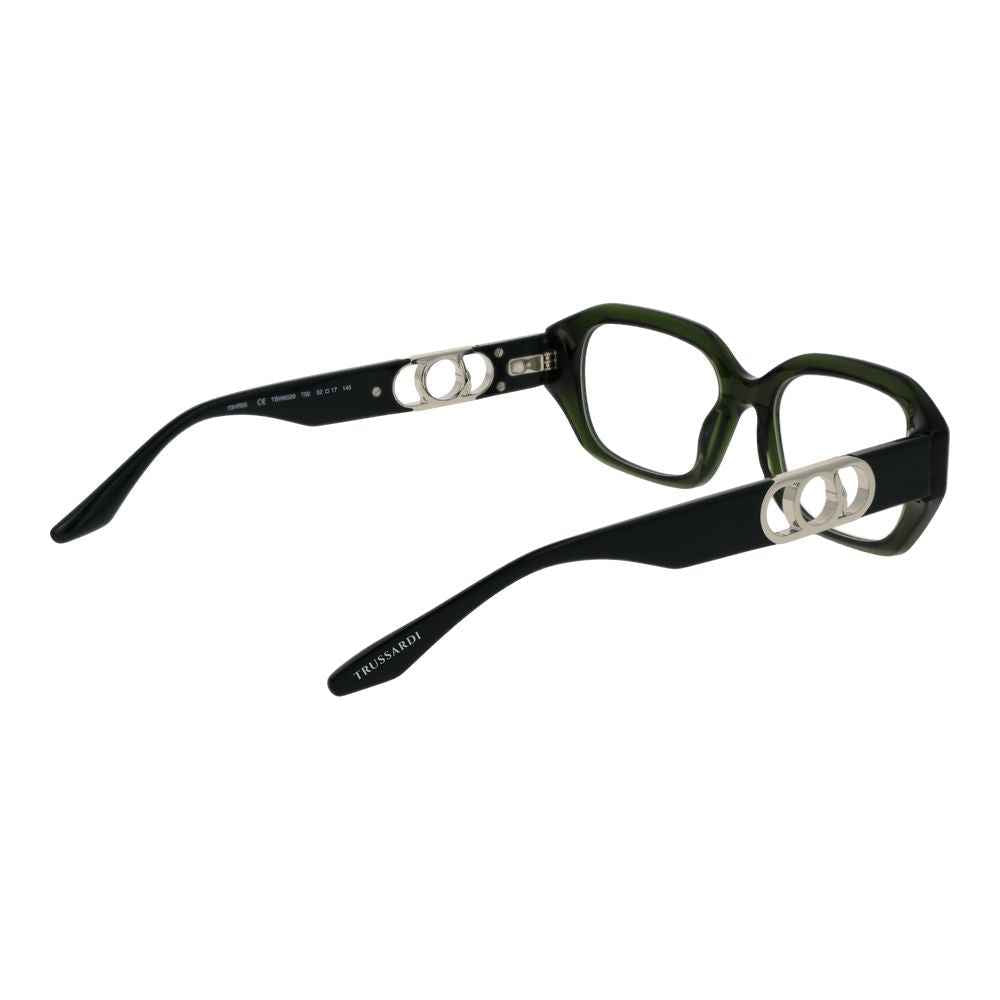 Trussardi Green Women Glasses Frame