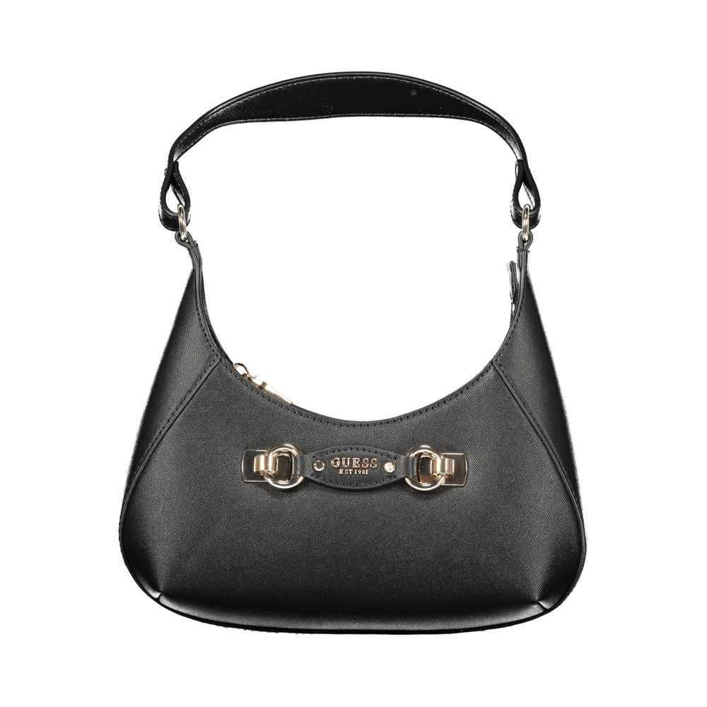 Guess Jeans Black Polyethylene Handbag
