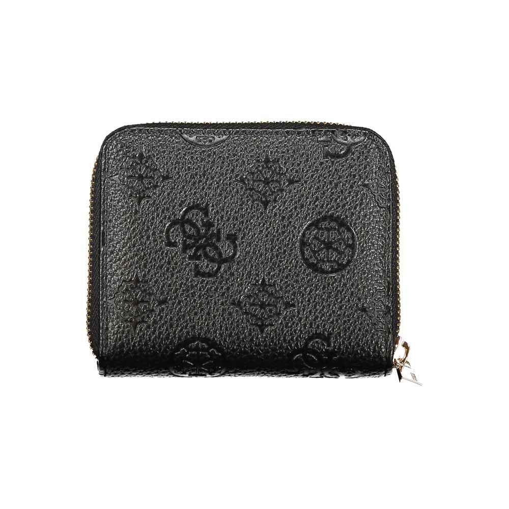 Guess Jeans Black Polyethylene Wallet