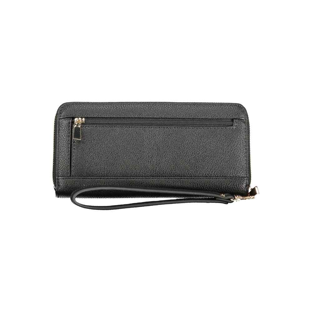Guess Jeans Black Polyethylene Wallet