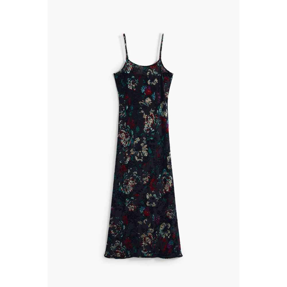 Desigual Black Polyester Dress