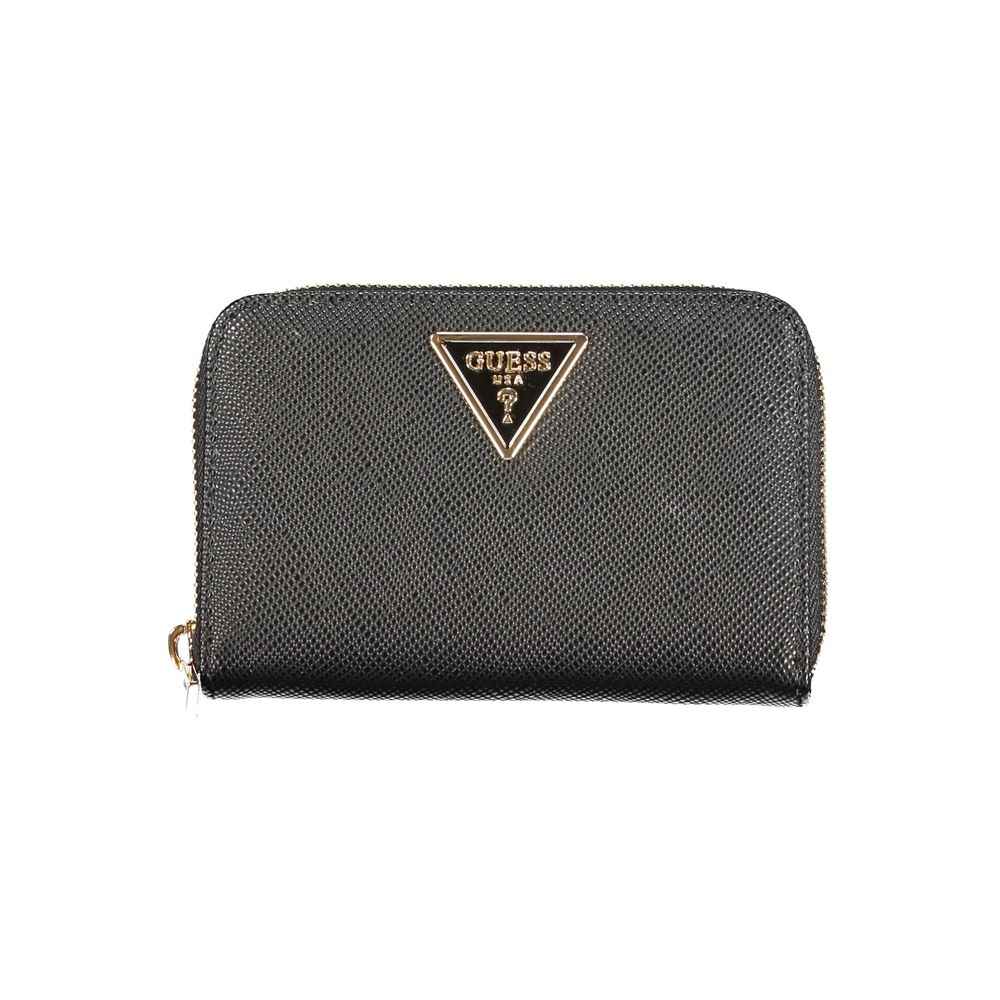 Guess Jeans Black Polyethylene Wallet
