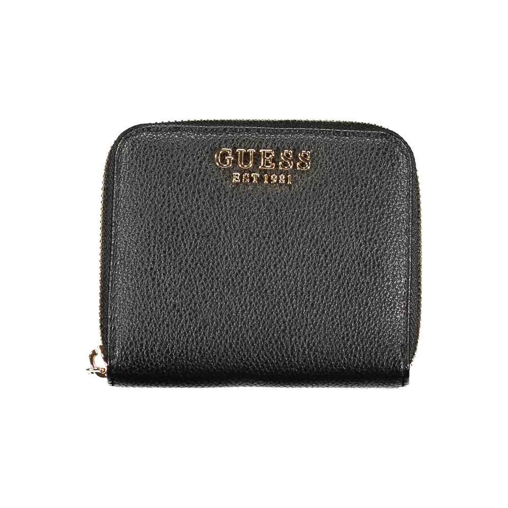 Guess Jeans Black Polyethylene Wallet