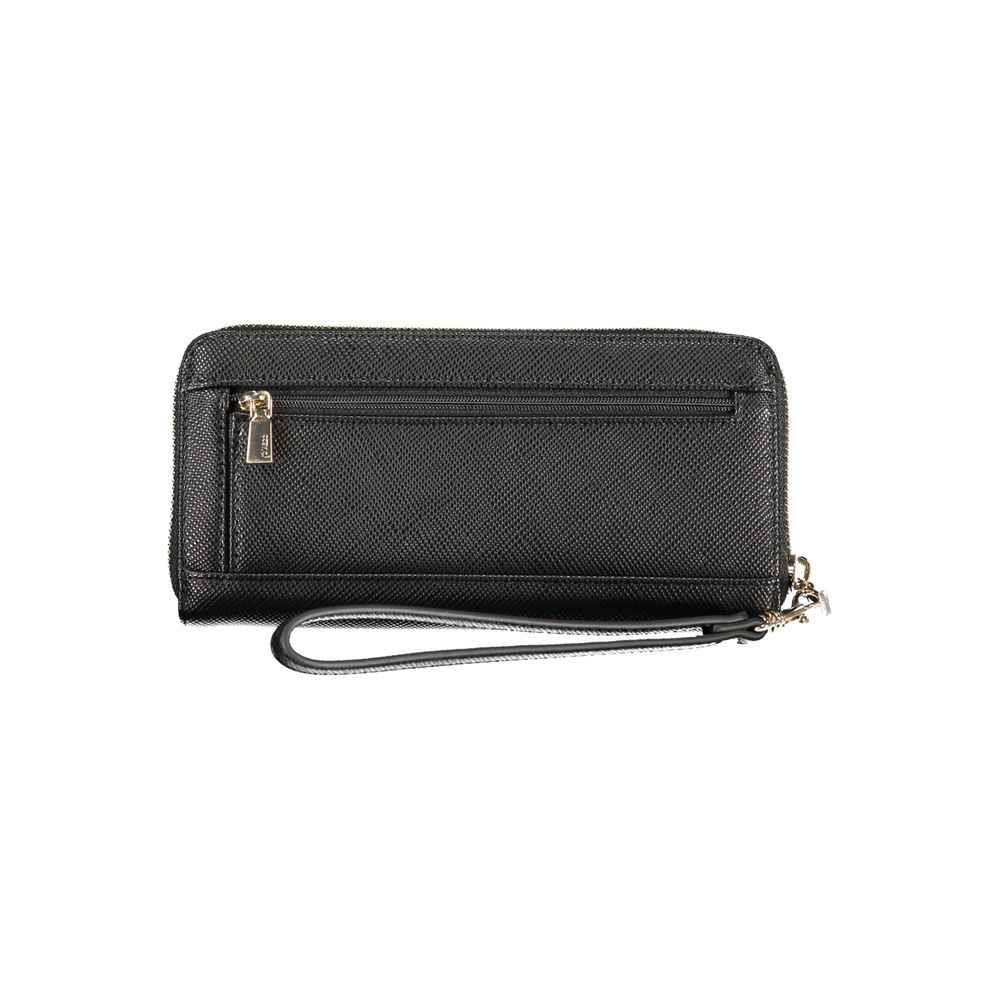 Guess Jeans Black Polyethylene Wallet