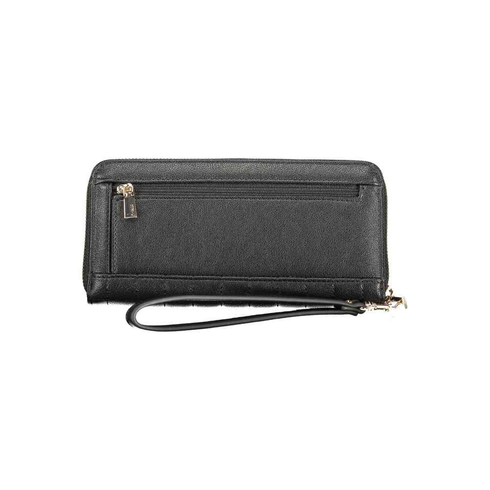Guess Jeans Black Polyethylene Wallet