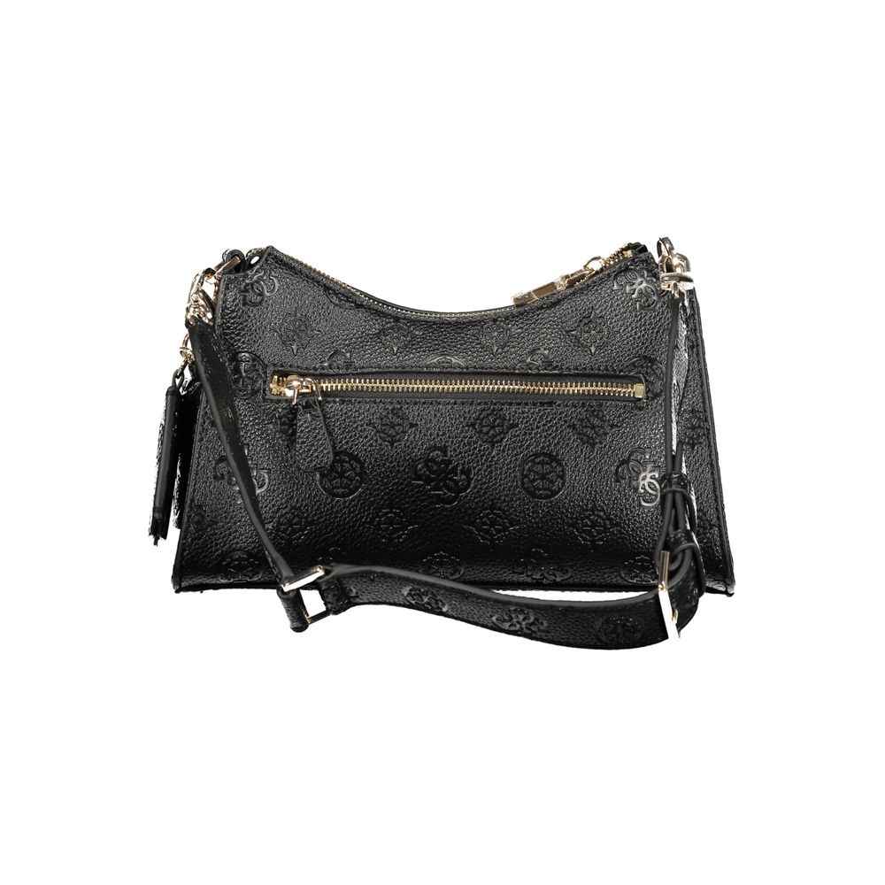 Guess Jeans Black Polyethylene Handbag