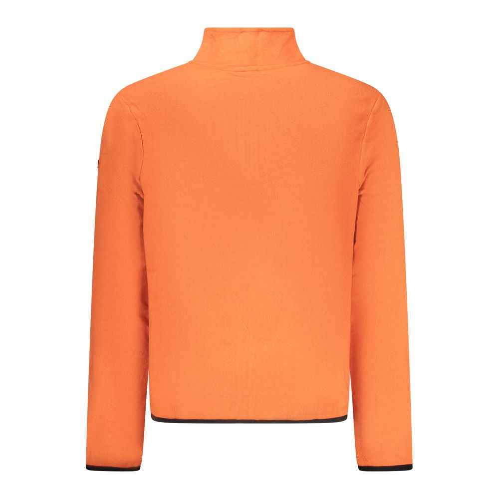 Norway 1963 Orange Polyester Men Sweater