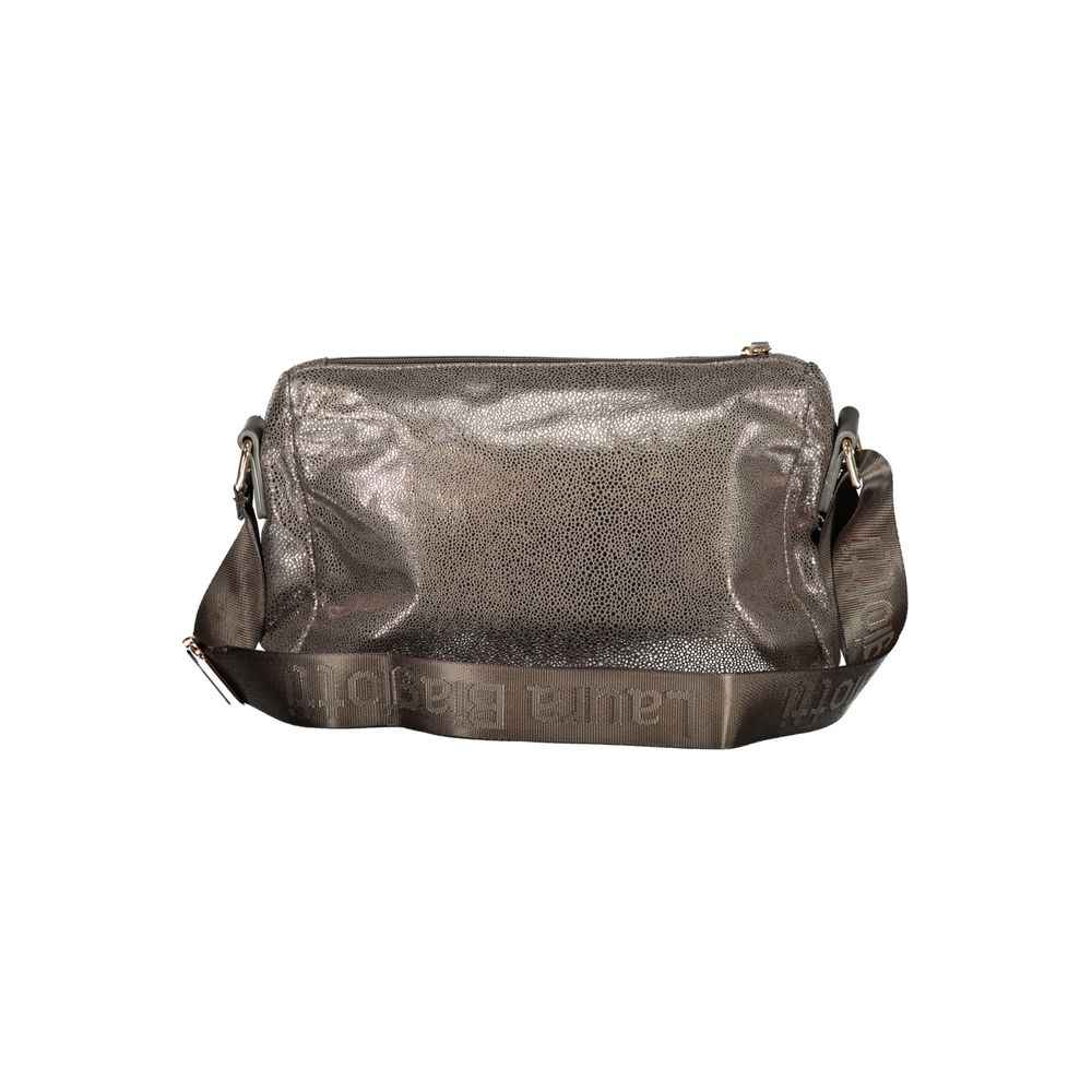 Laura Biagiotti Gray Polyester Women Handbag