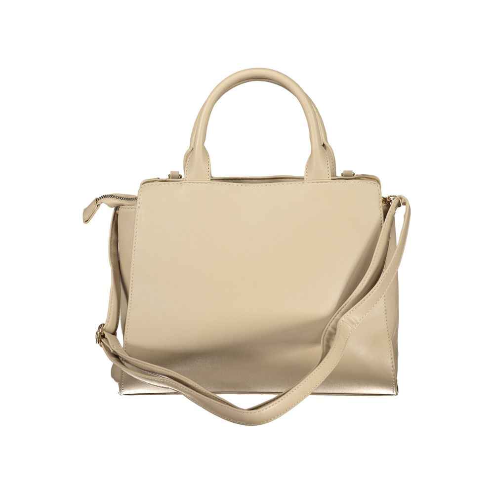 Laura Biagiotti Beige PVC Women Handbag