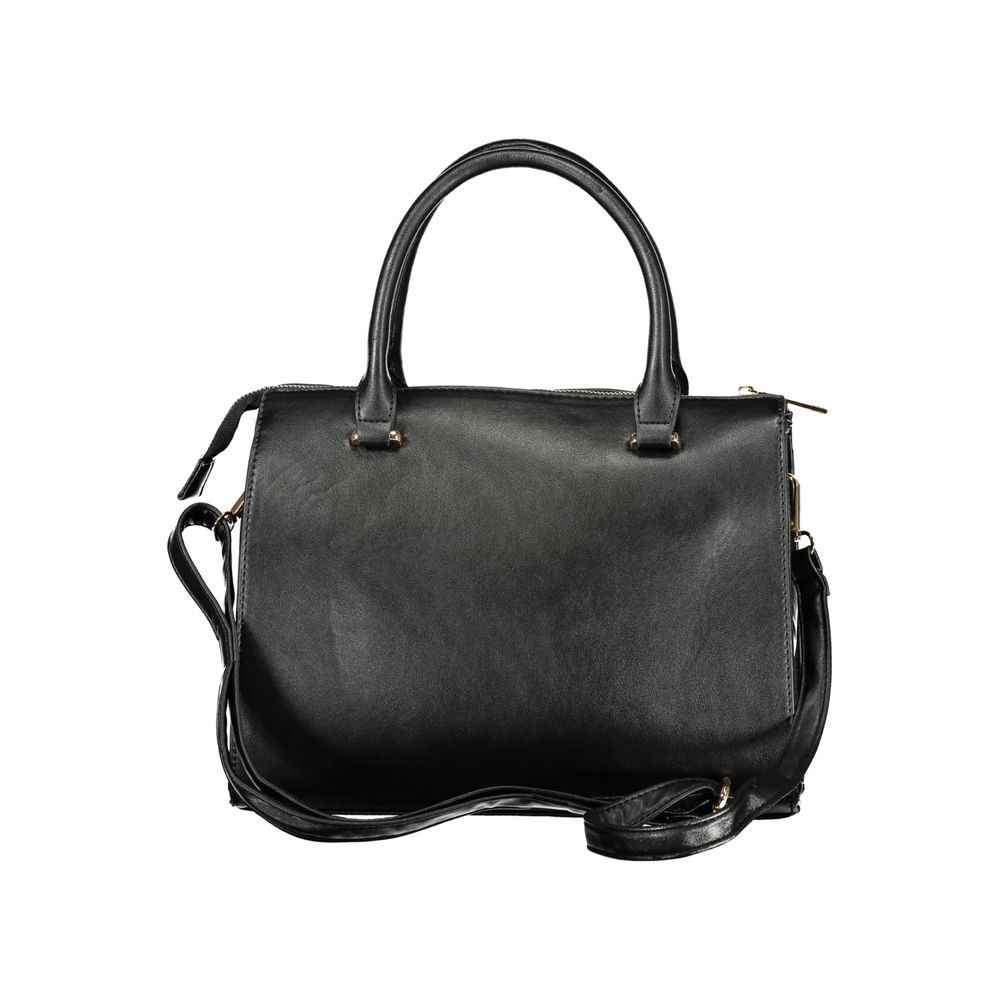 Laura Biagiotti Black PVC Women Handbag