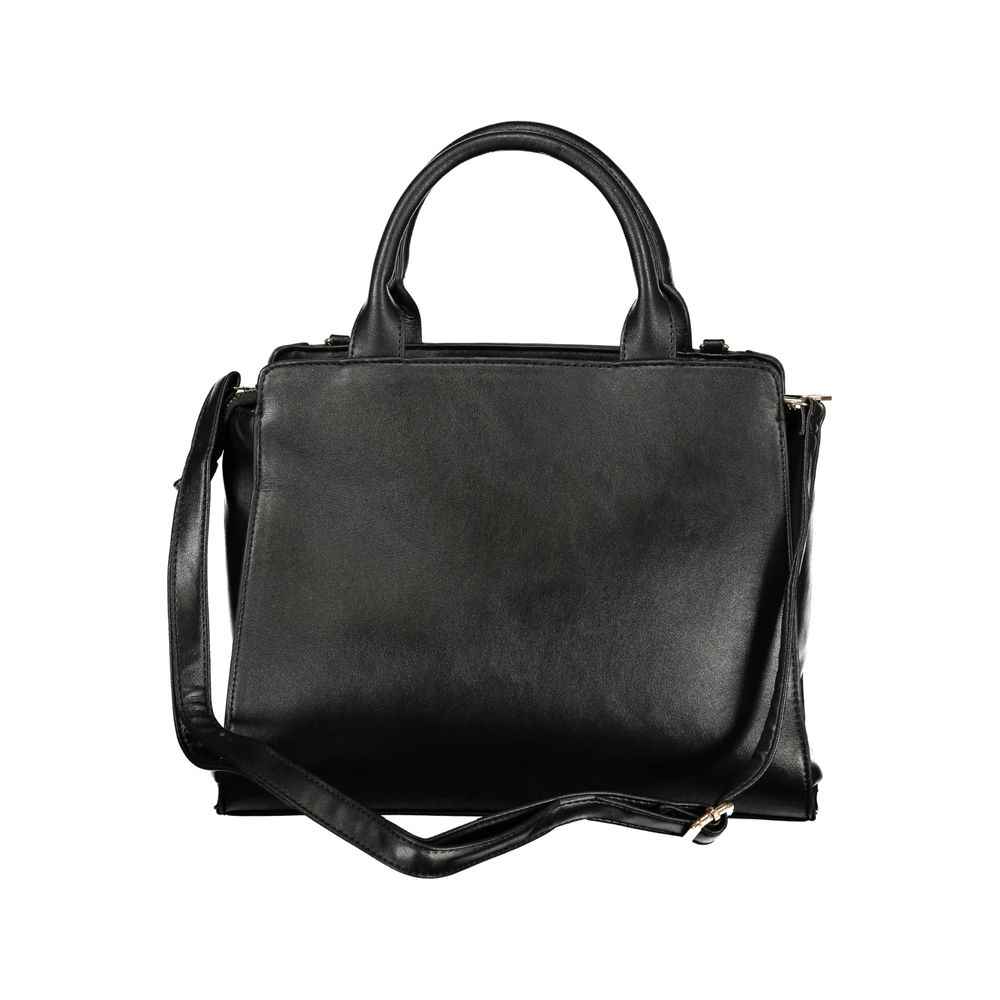 Laura Biagiotti Black PVC Women Handbag