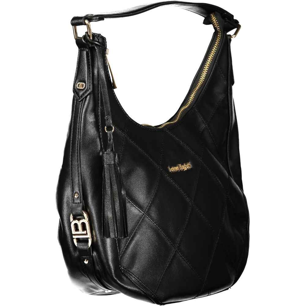 Laura Biagiotti Black PVC Women Handbag