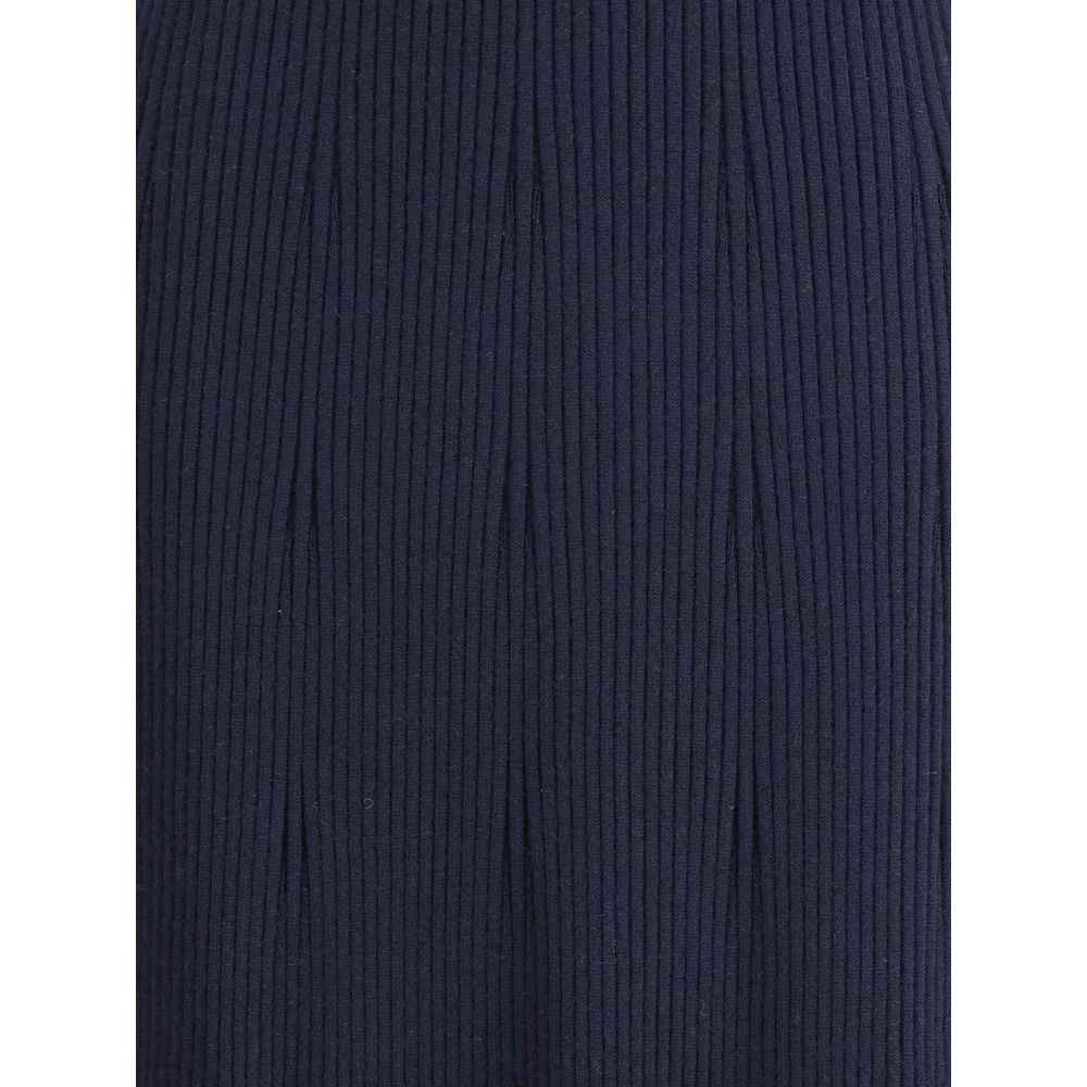 SA SU PHI Ribbed Cashmere Silk Sleeveless Long Dress
