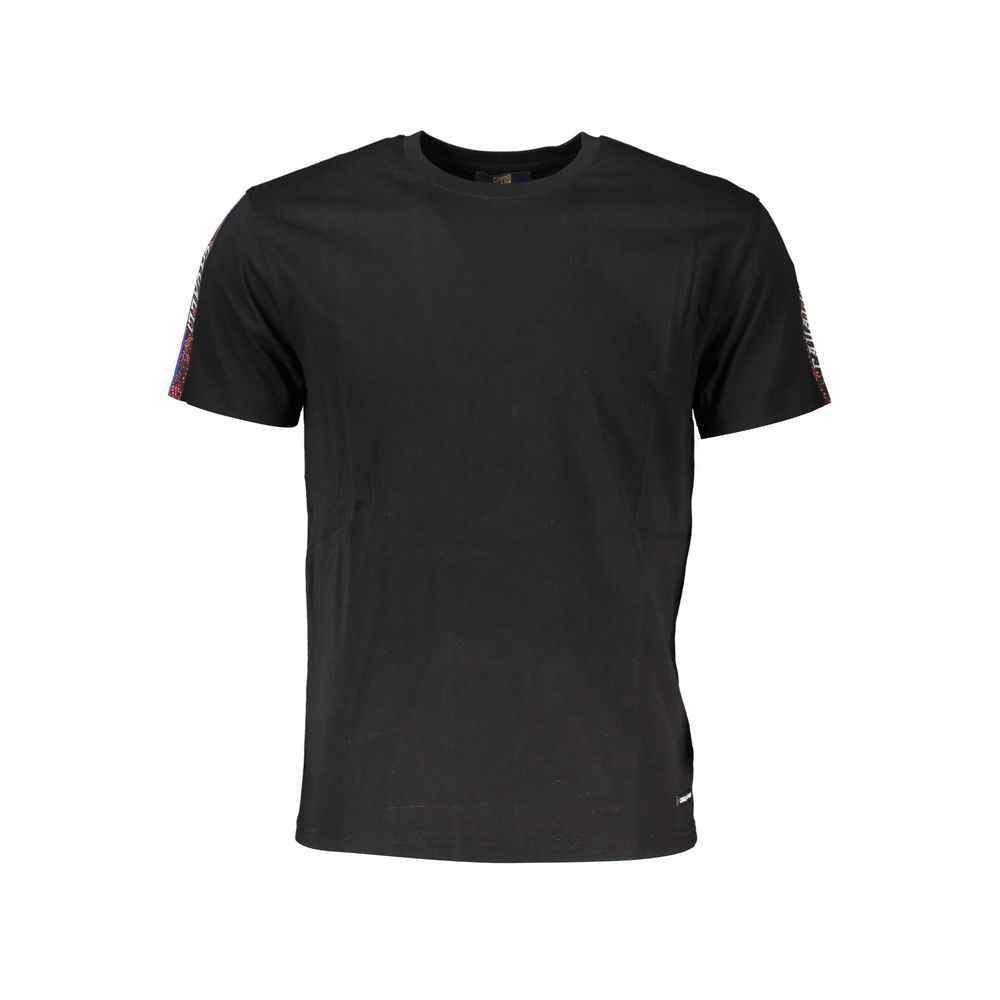 Cavalli Class Black Cotton T-Shirt