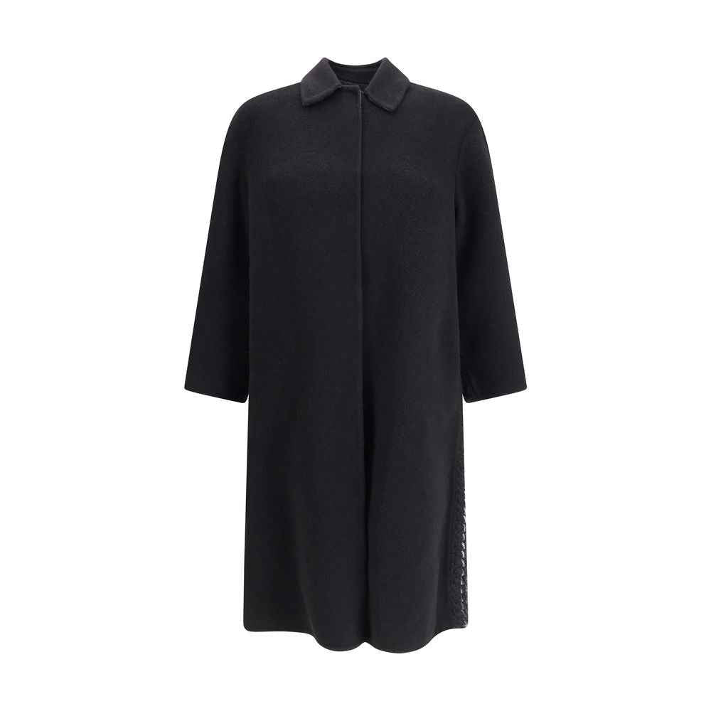 Fabiana Filippi Soft Wool and Cashmere Double Coat