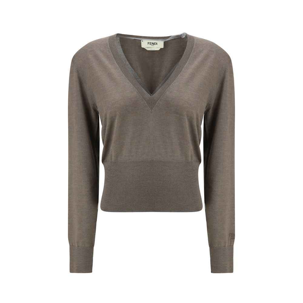 Fendi Cashmere and Silk long-sleeve Sweater