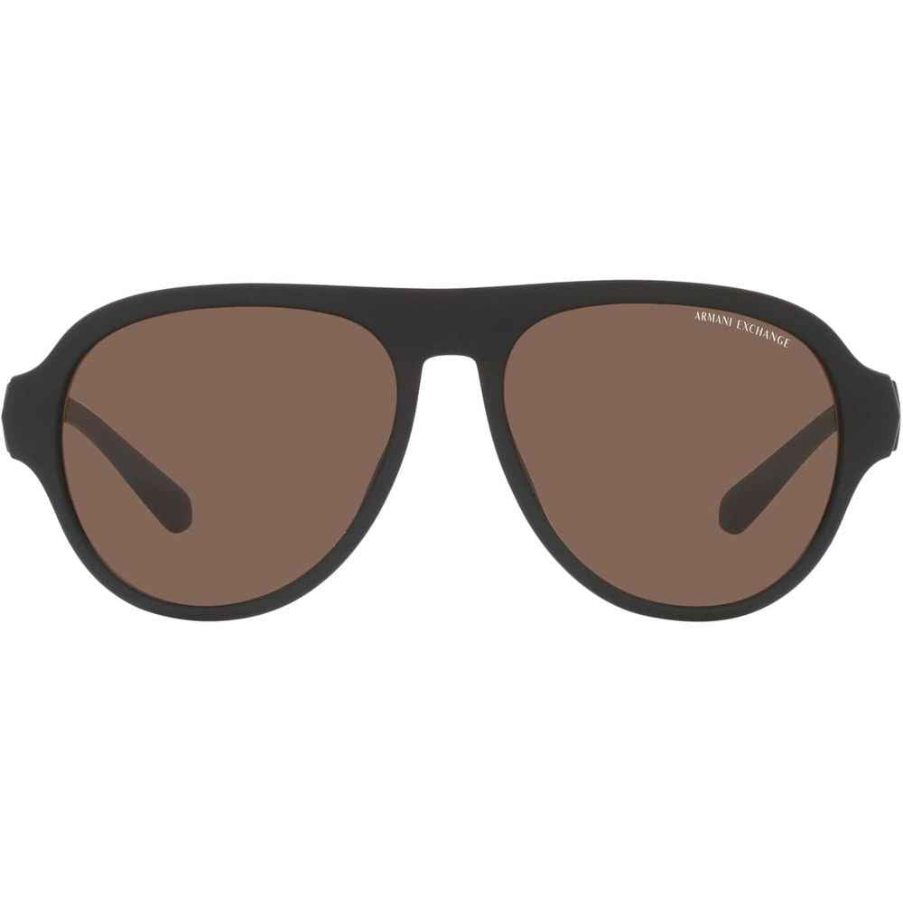 Armani Exchange Brown Acetate Sunglasses