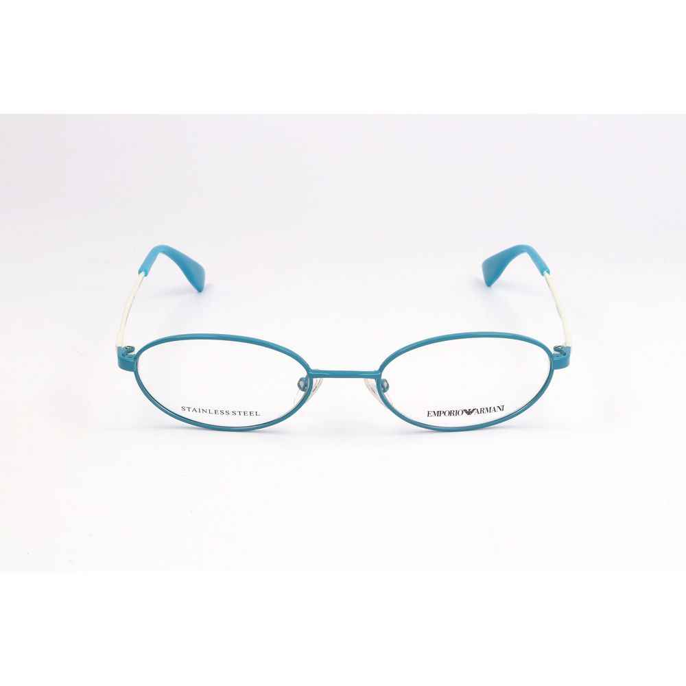 Emporio Armani Blue Stainless Steel Frames