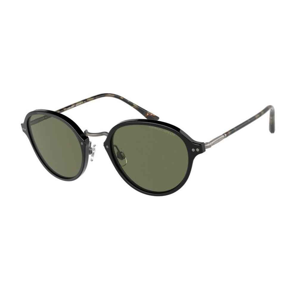 Giorgio Armani Black Acetate Sunglasses