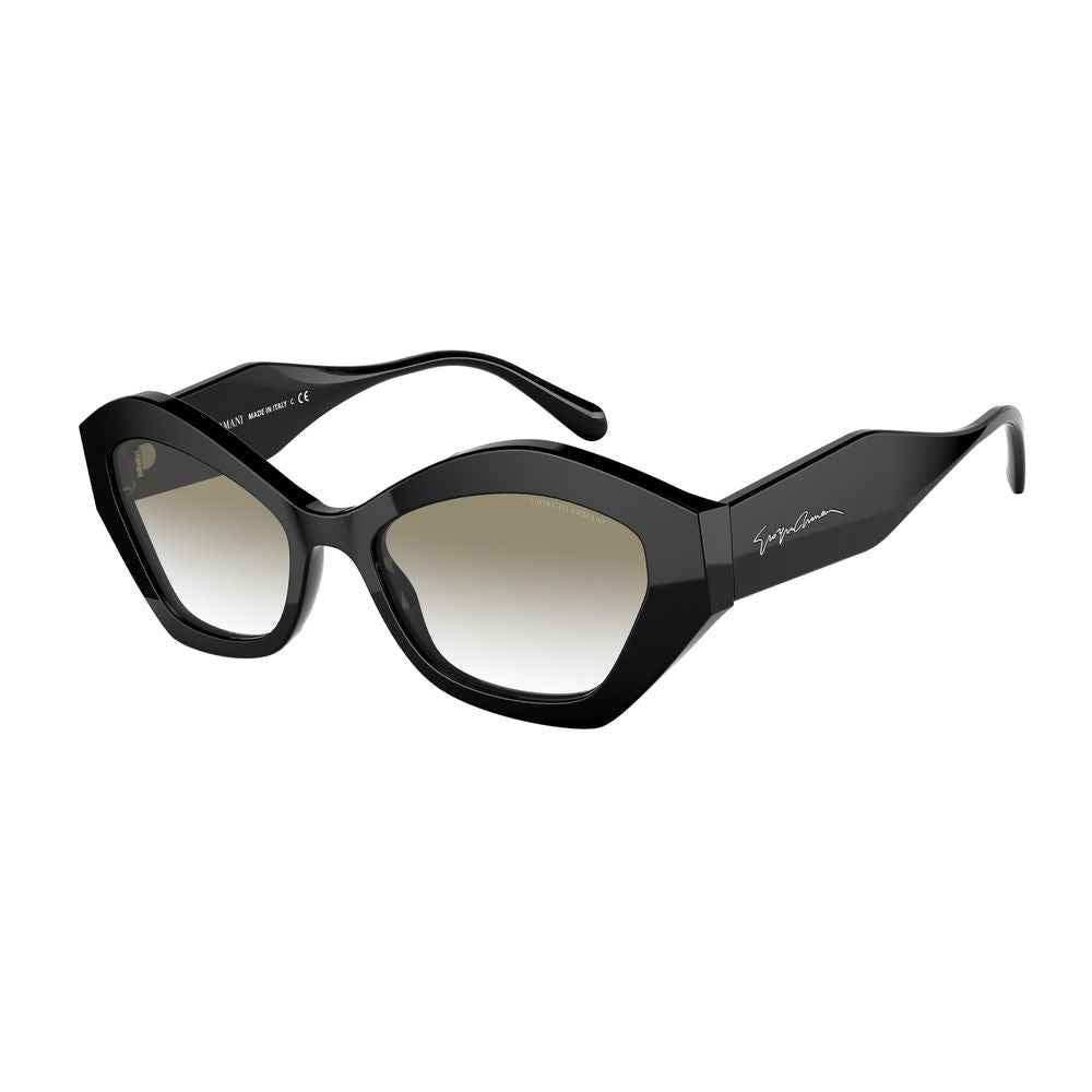 Giorgio Armani Black Acetate Sunglasses