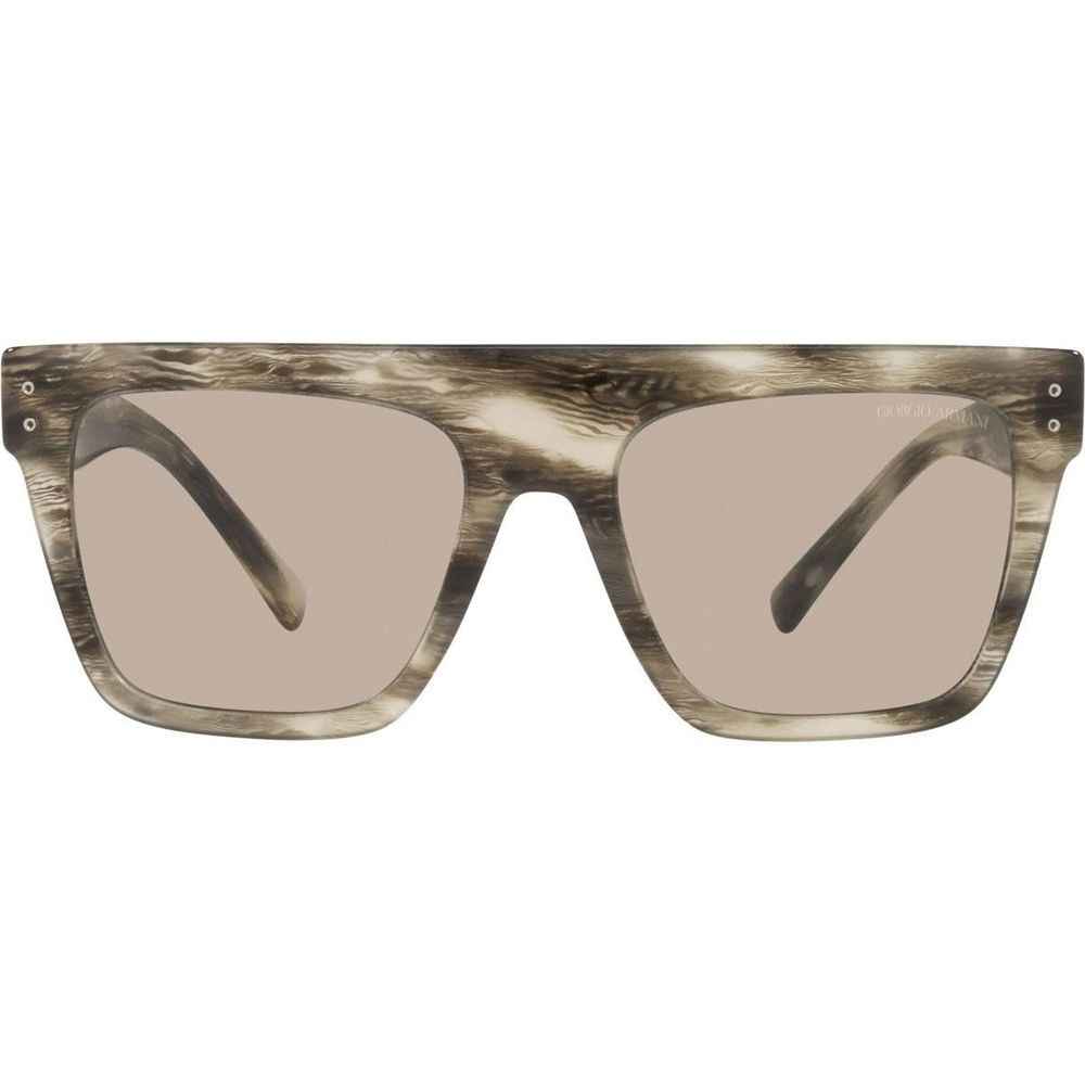 Giorgio Armani Brown Acetate Sunglasses