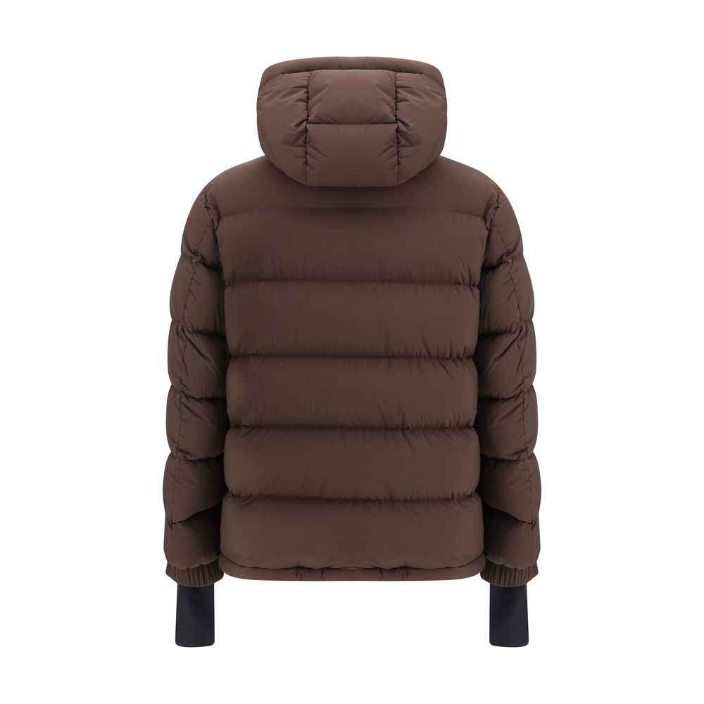 Moncler Grenoble Brown Polyamide Shell Jacket