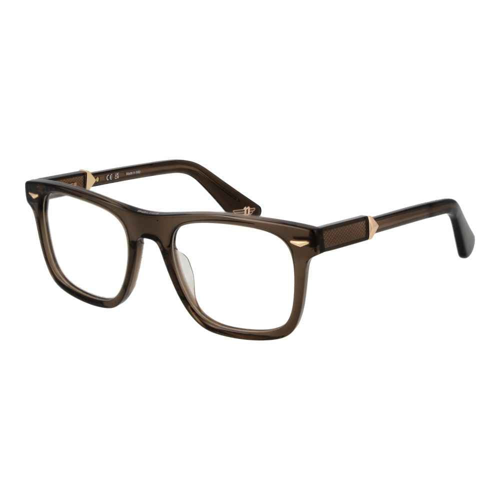 Police Brown Men Glasses Frame