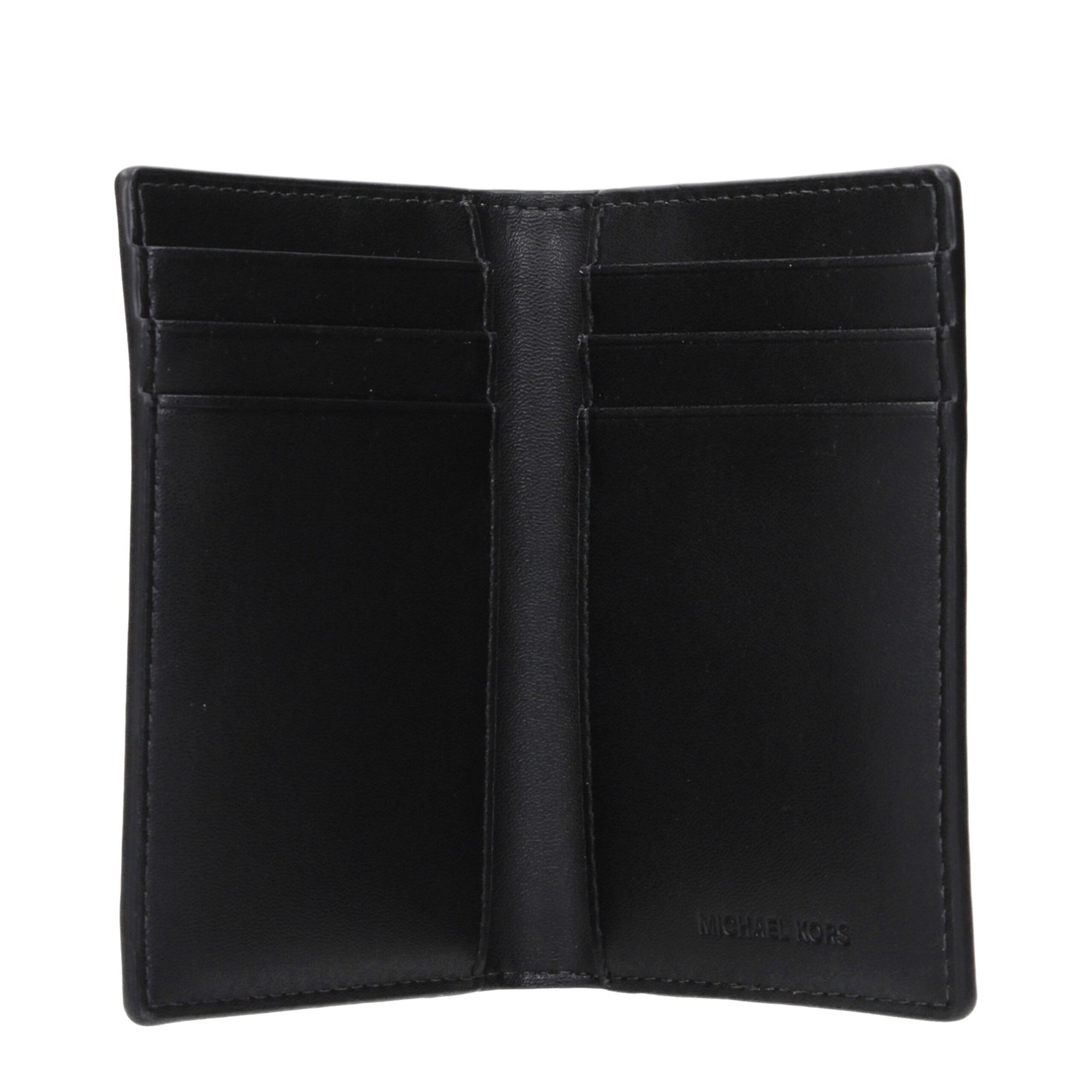 Michael Kors Black Fabric Cardholder