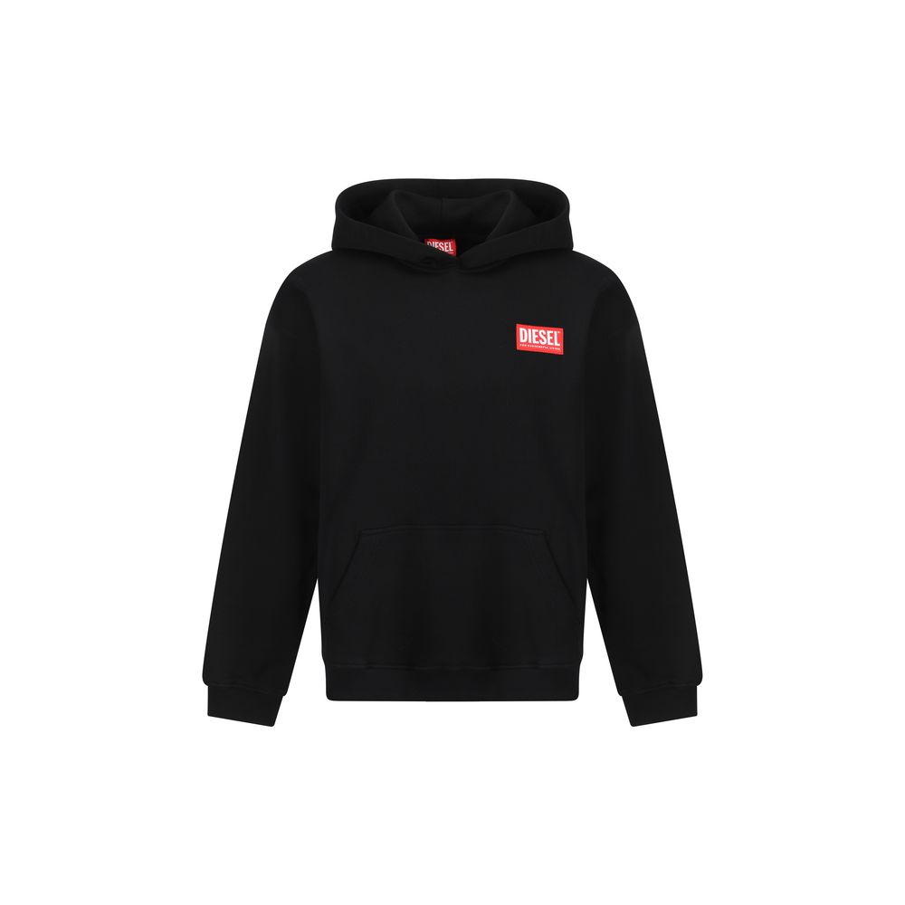 Diesel Black Cotton Sweatshirt
