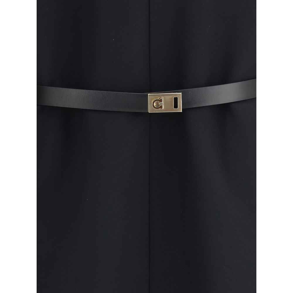 Ferragamo Belted Midi Dress