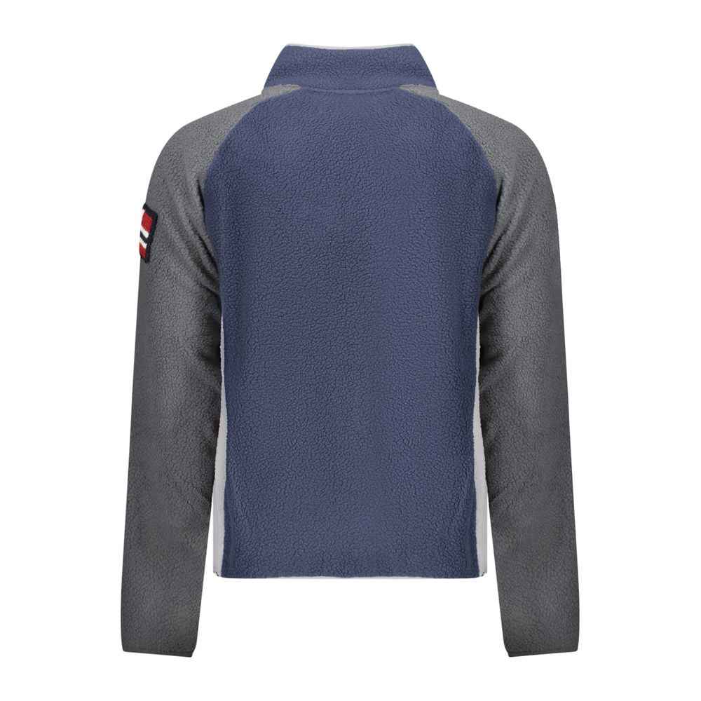 Norway 1963 Blue Polyester Men Sweater