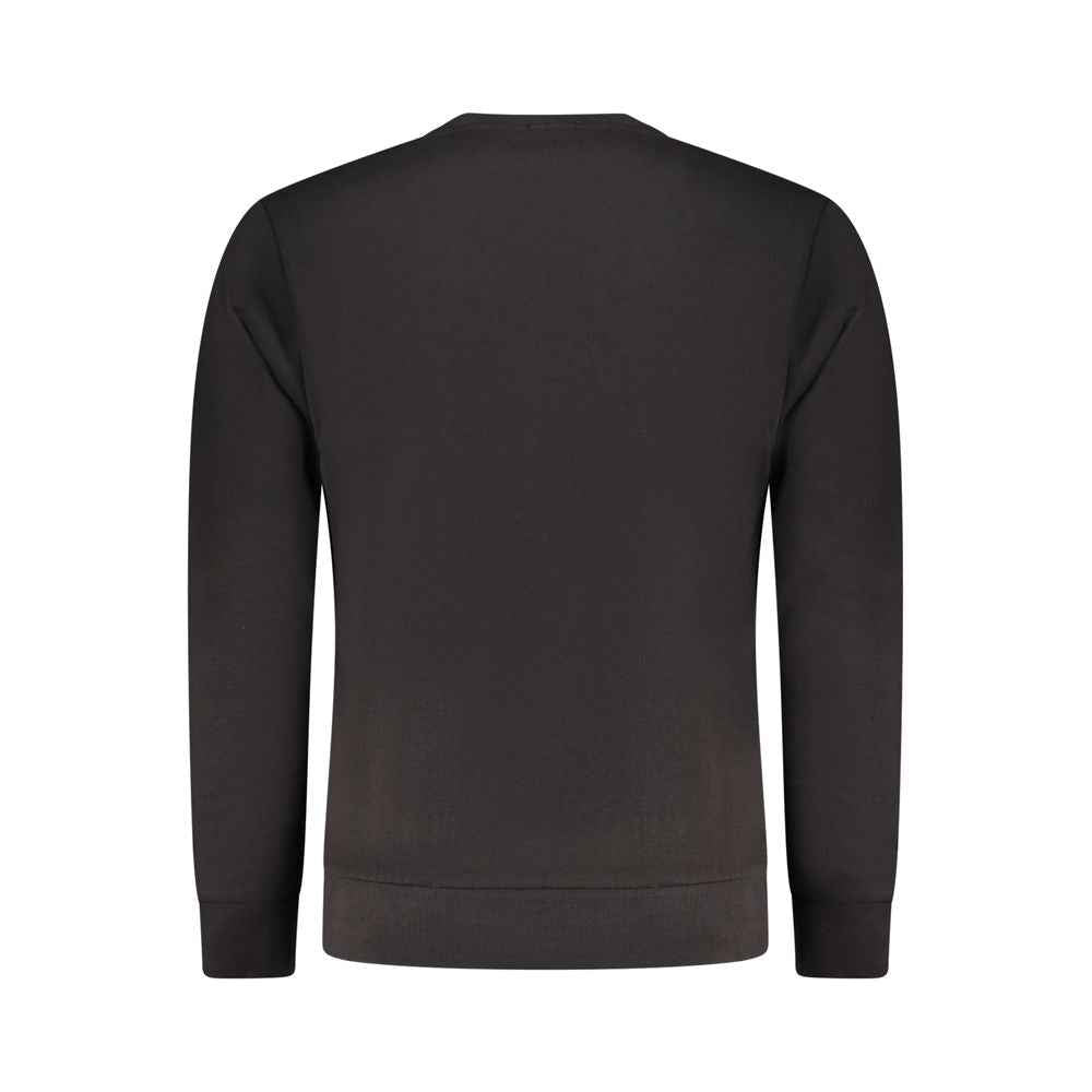 Rifle Black Cotton Men Sweater