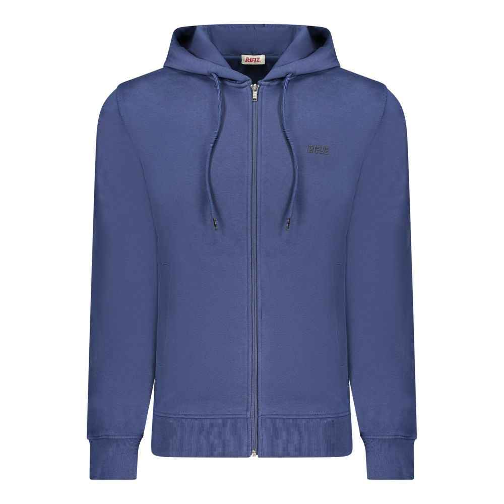 Rifle Blue Cotton Men Sweater