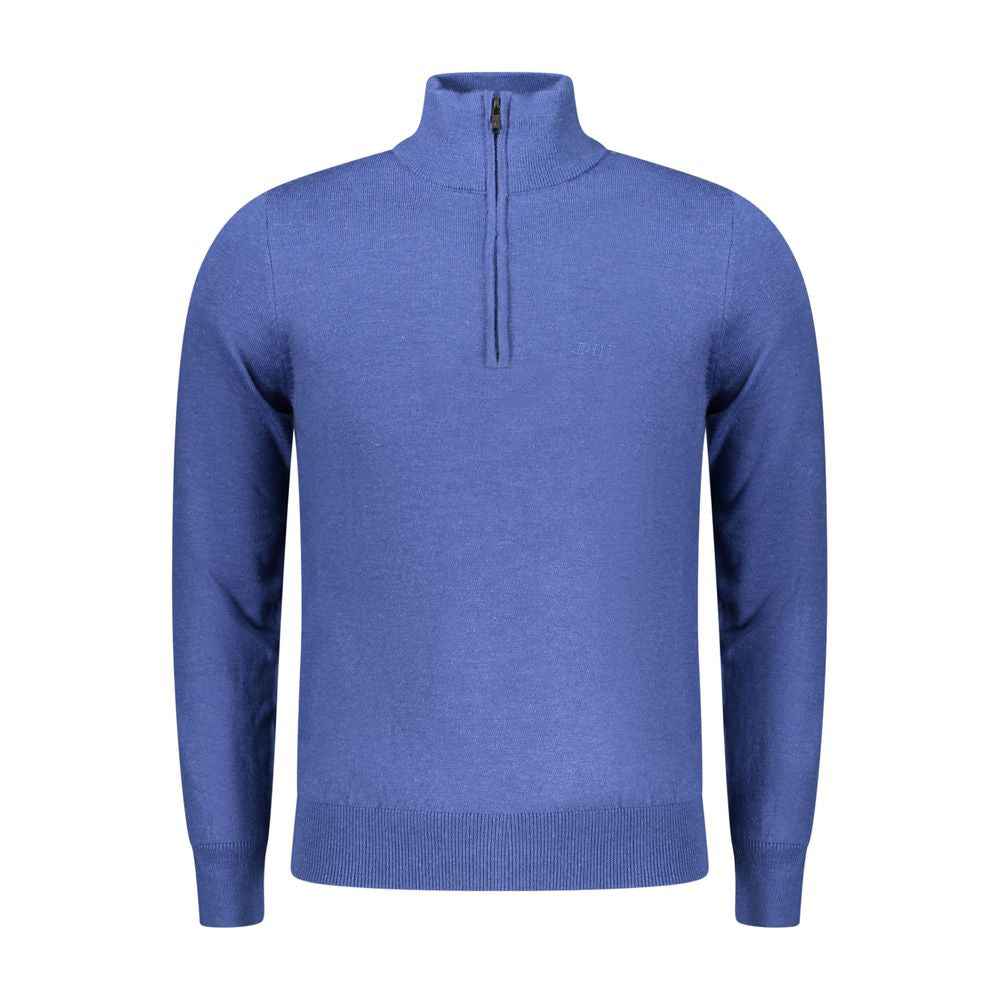 Rifle Blue Wool Men Sweater
