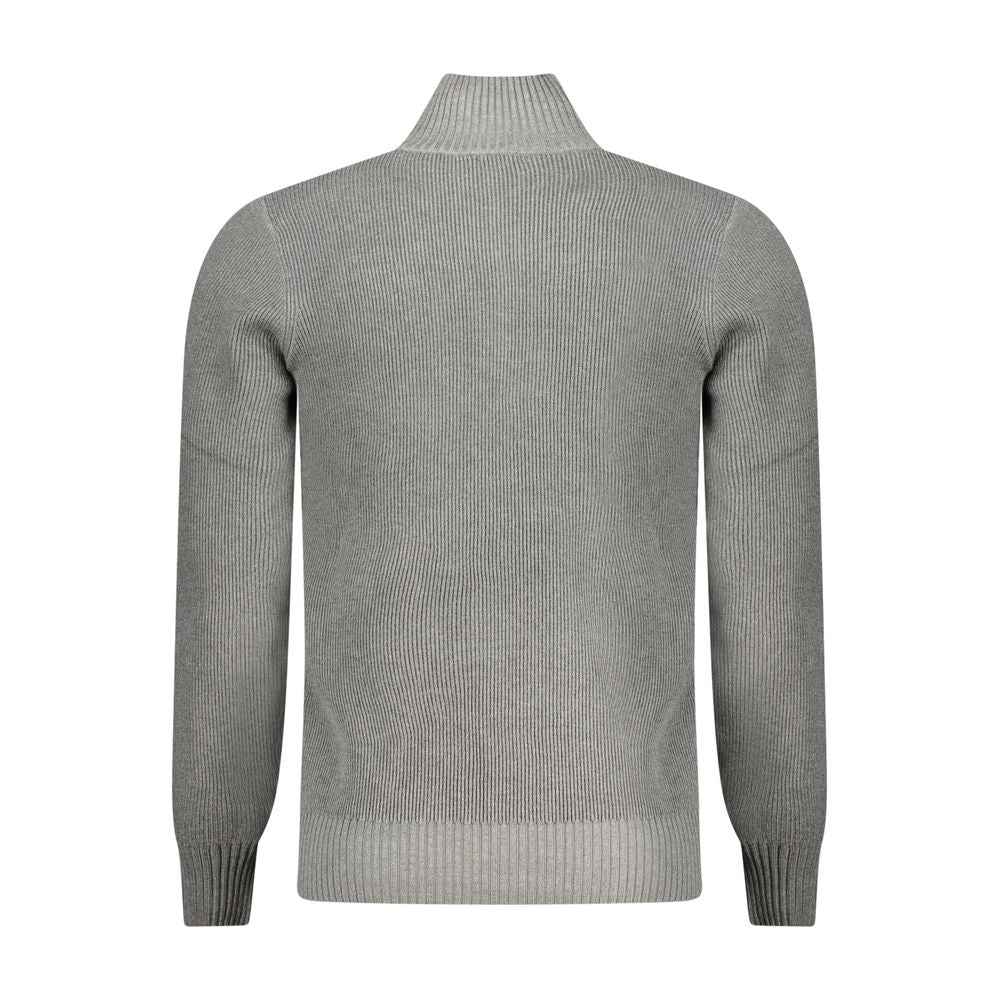 Rifle Gray Nylon Men Sweater