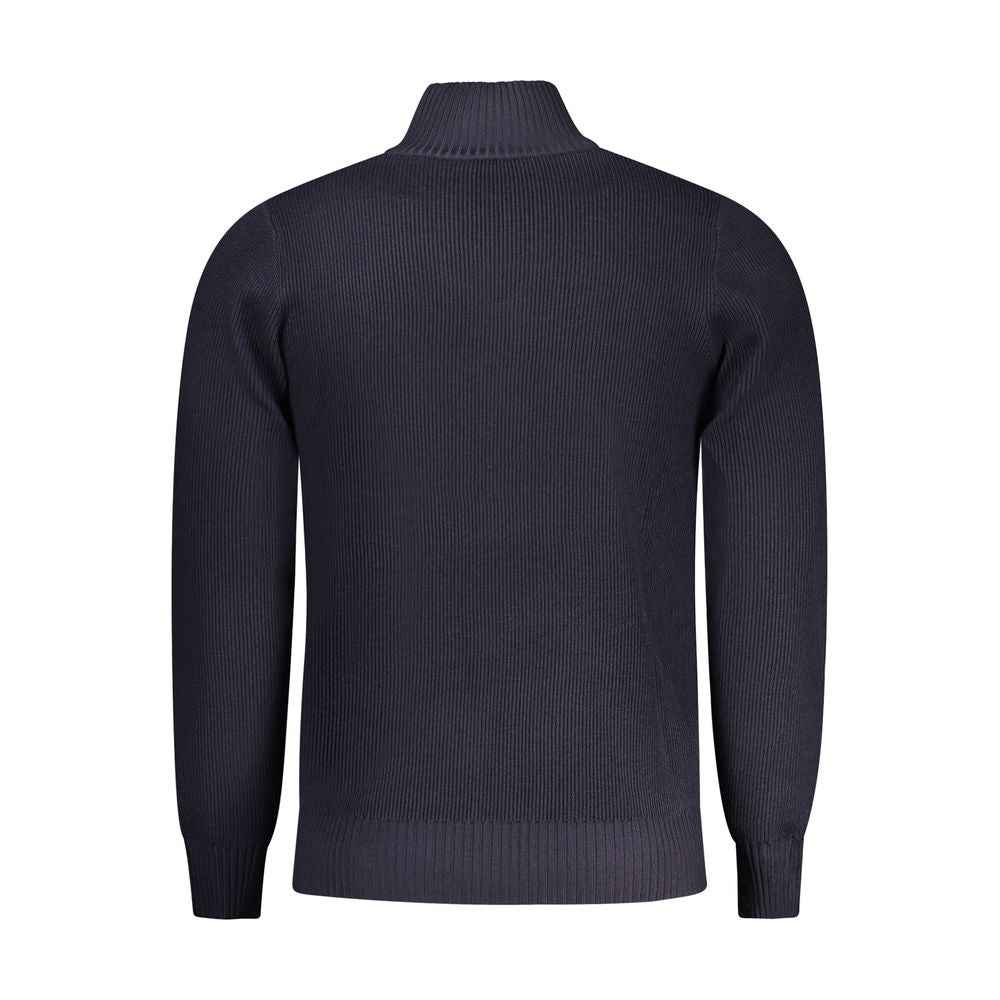 Rifle Blue Nylon Men Sweater