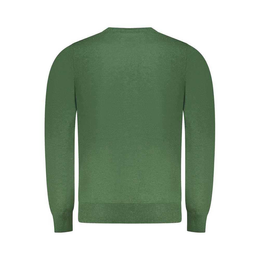 Rifle Green Wool Men Sweater