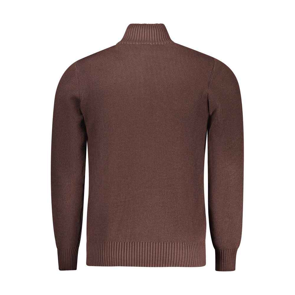Rifle Brown Nylon Men Sweater