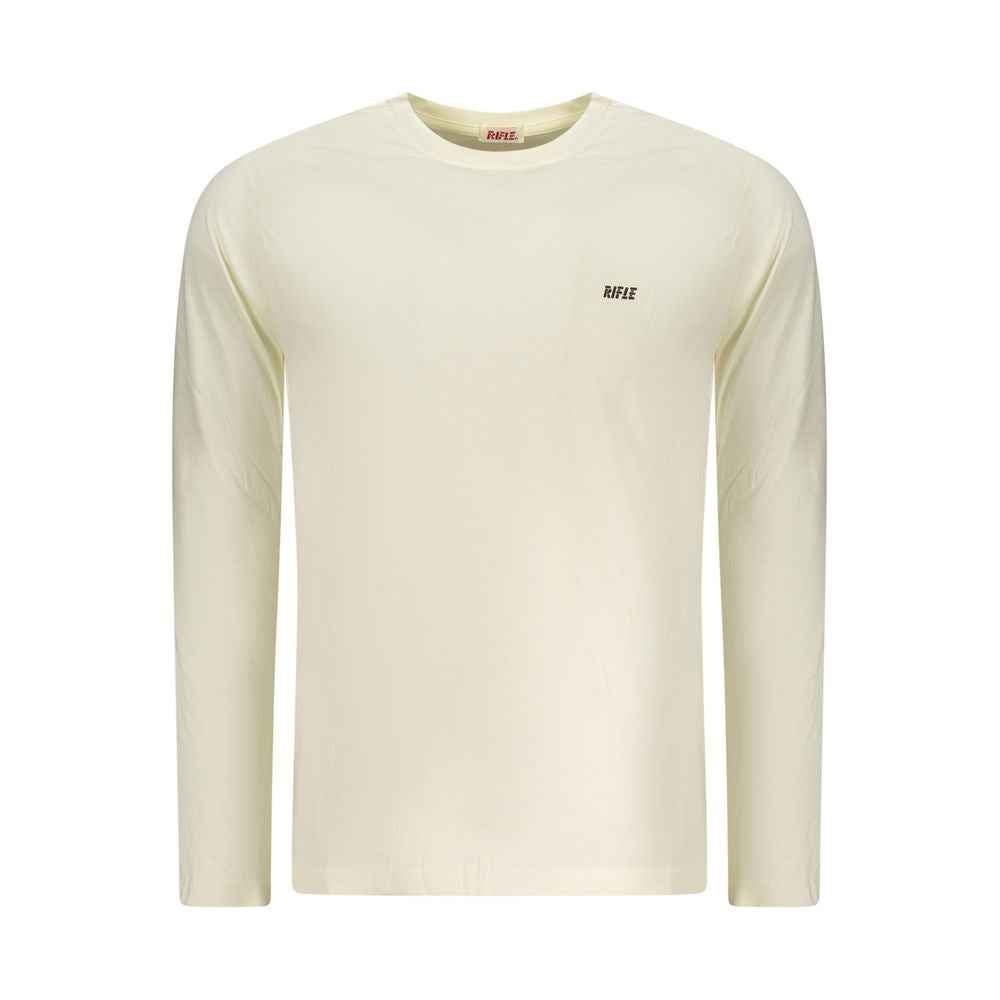 Rifle White Cotton Men T-Shirt