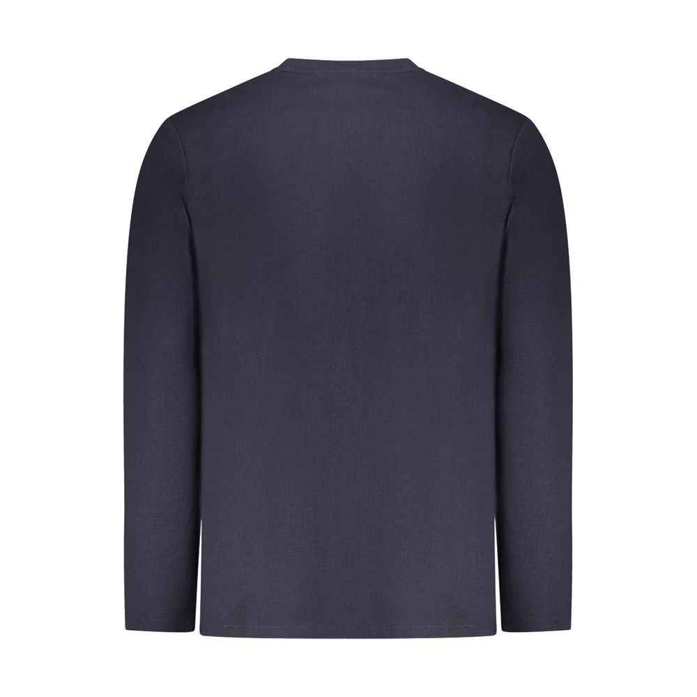 Hugo Boss Blue Cotton Men Sweater
