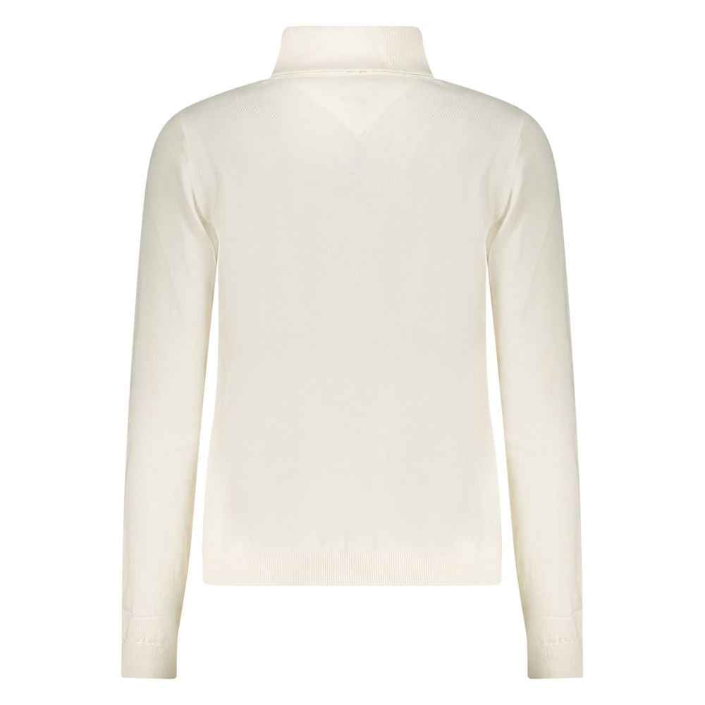 Tommy Hilfiger White Cotton Women Sweater