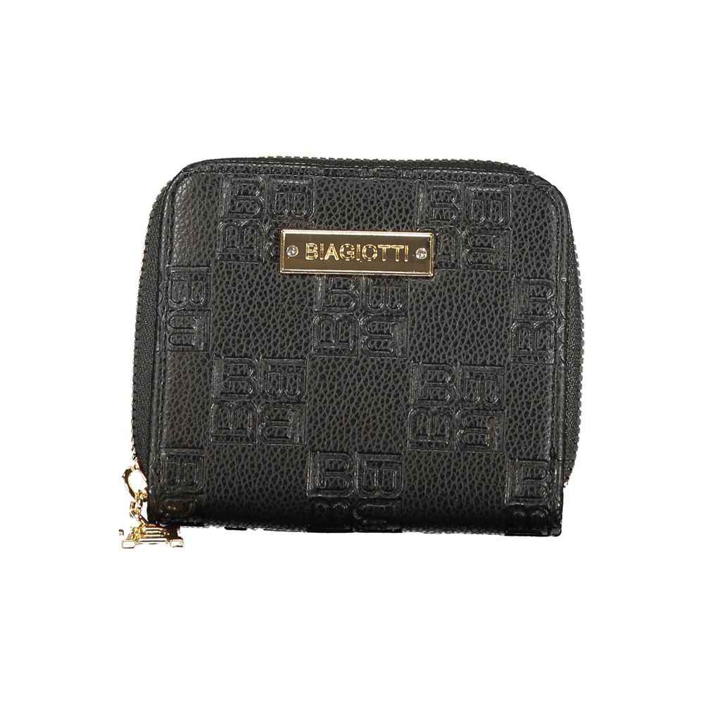 Laura Biagiotti Black Polyethylene Women Wallet