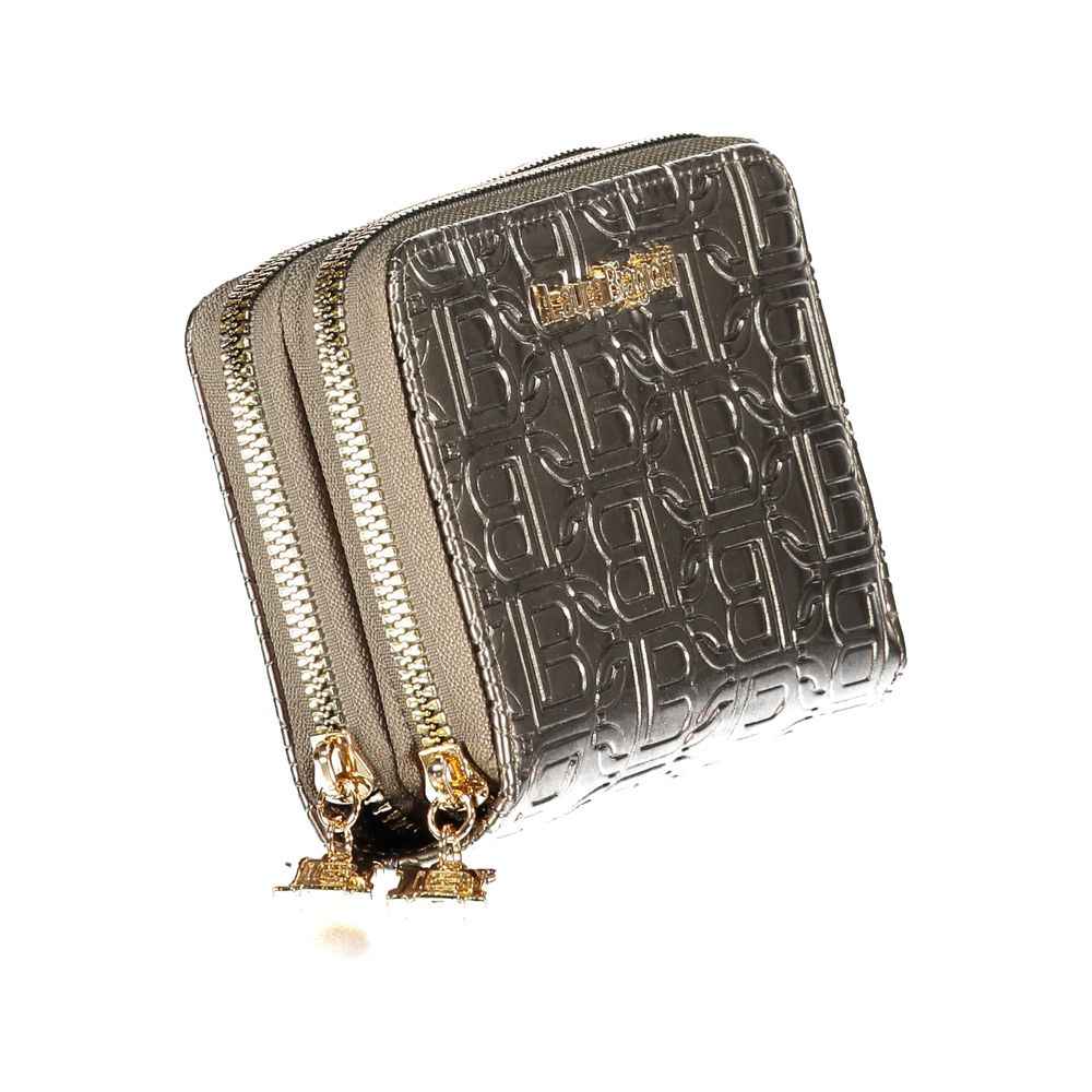 Laura Biagiotti Gray Polyethylene Women Wallet