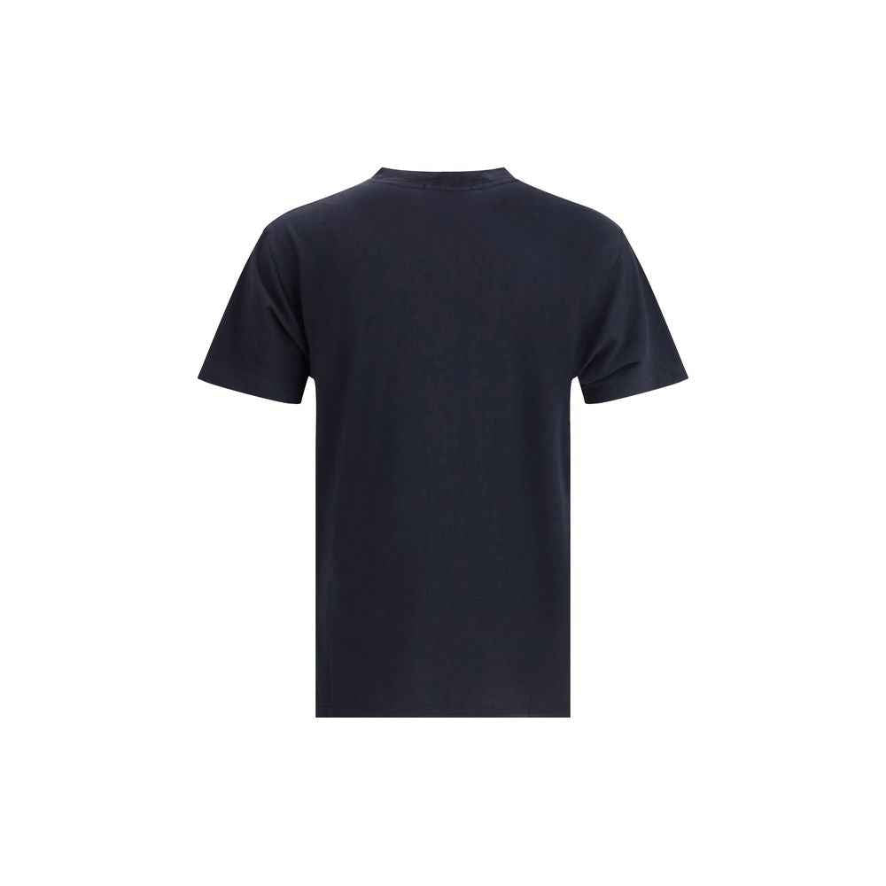 Stone Island Blue Cotton T-Shirt