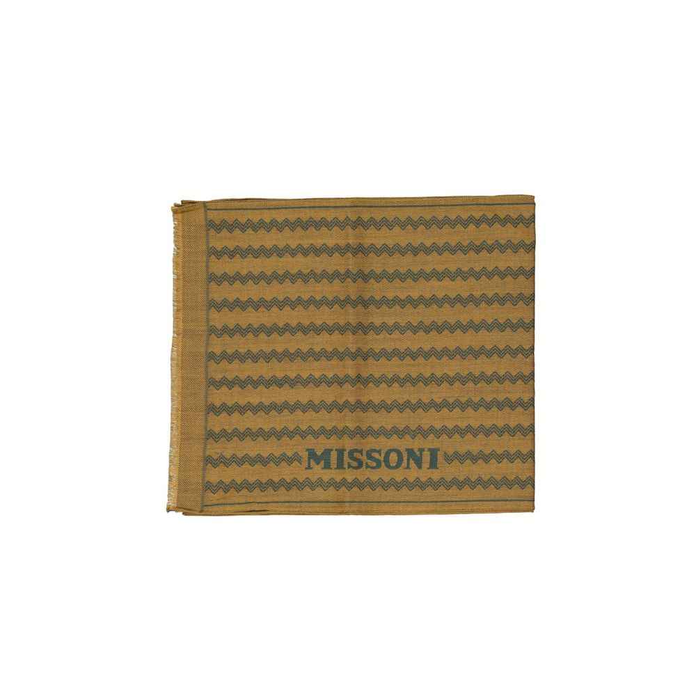 Missoni Yellow Wool Scarf