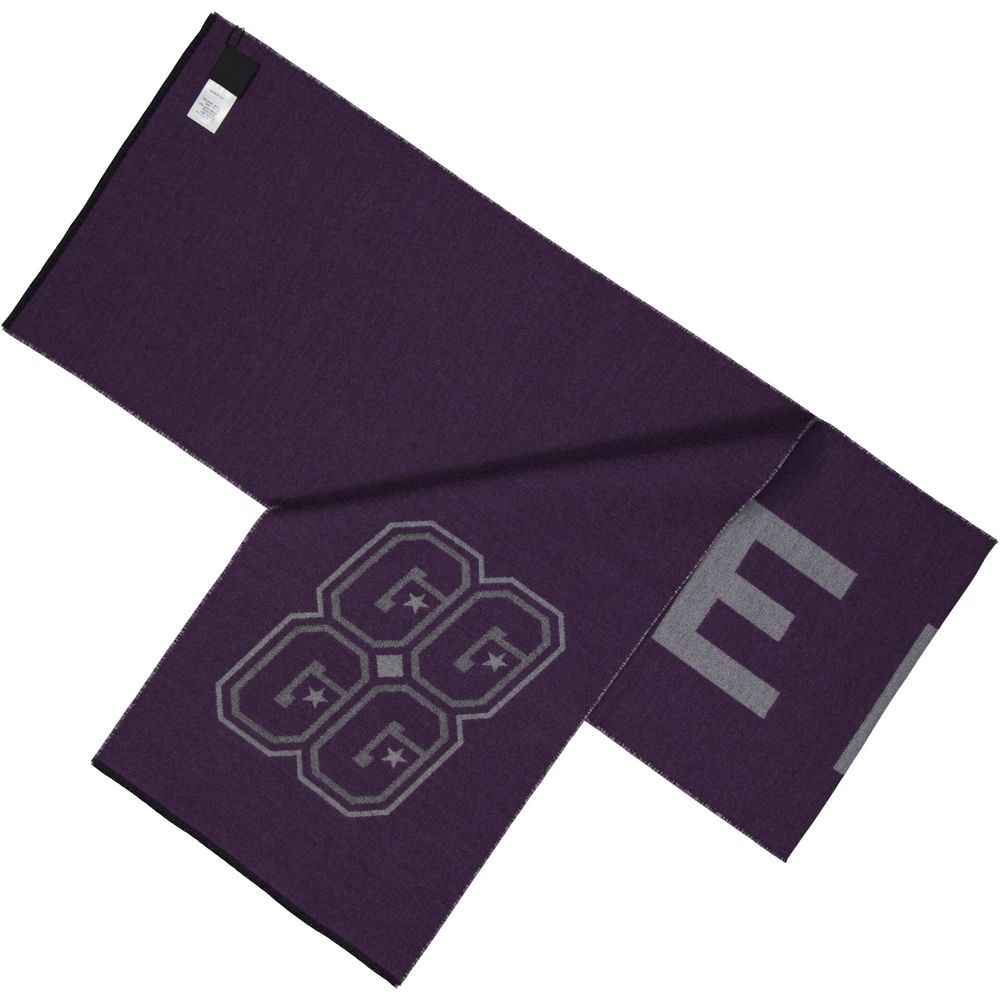 Givenchy Purple Virgin Wool Scarf