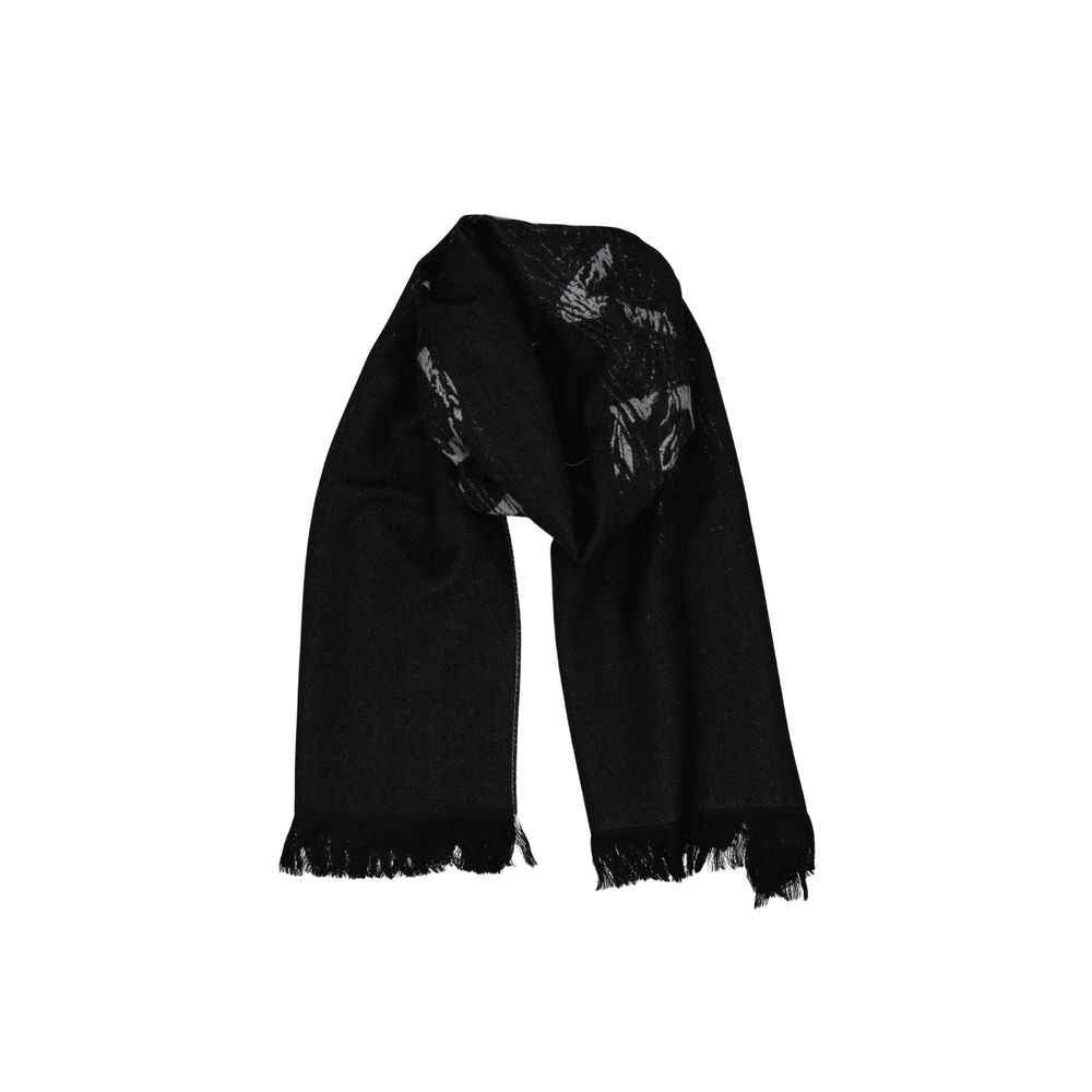 Givenchy Black Virgin Wool Scarf