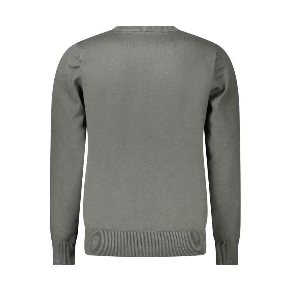 Coveri Moving Green Nylon Men Sweater