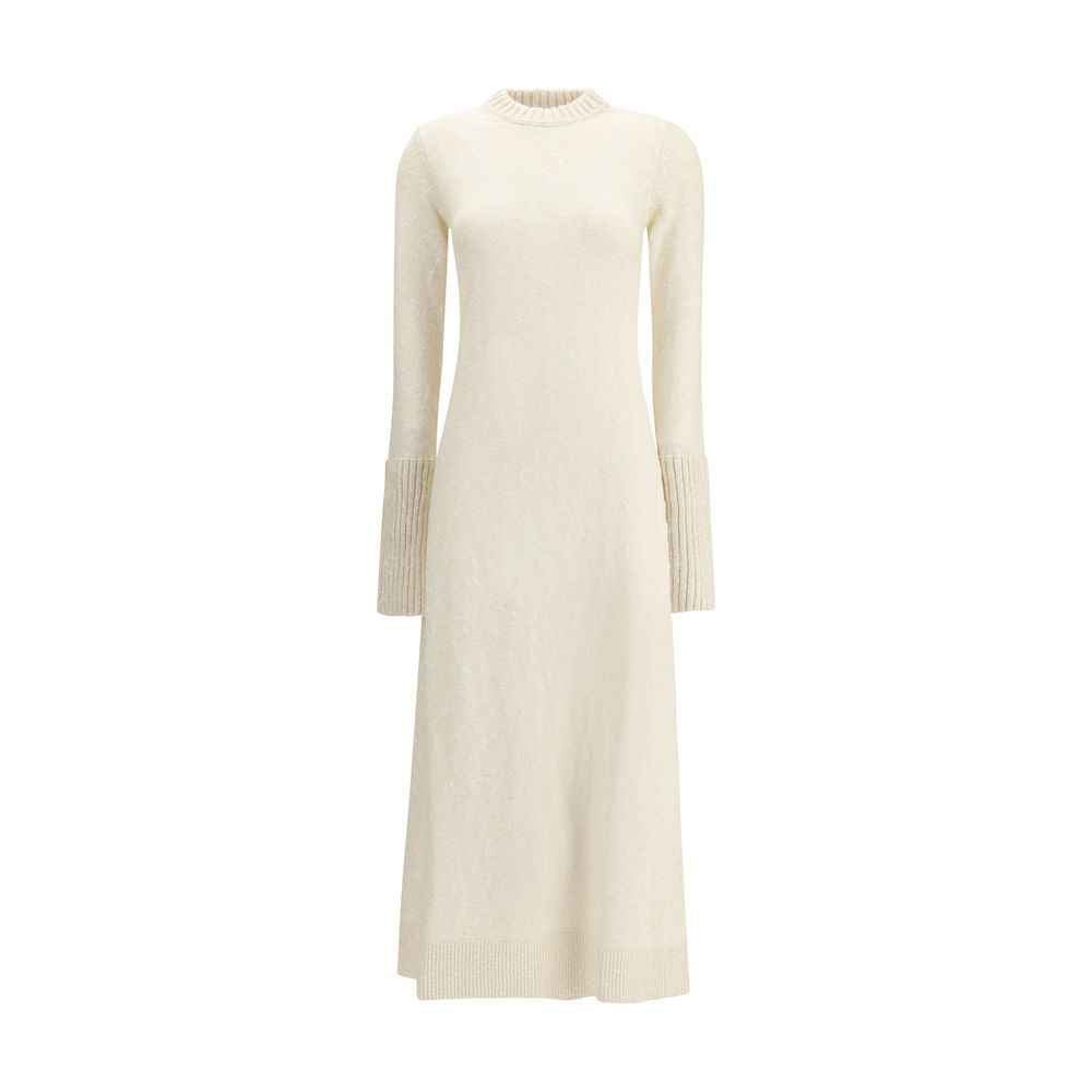 SA SU PHI White Cashmere Casual Dress